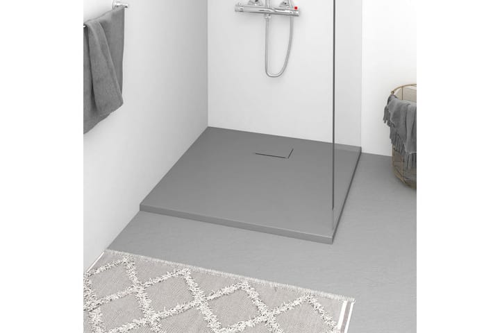 Suihkualusta SMC harmaa 90x80 cm - Talo & remontointi - Keittiö & kylpyhuone - Kylpyhuone - Kylpyhuonetarvikkeet - Muuta