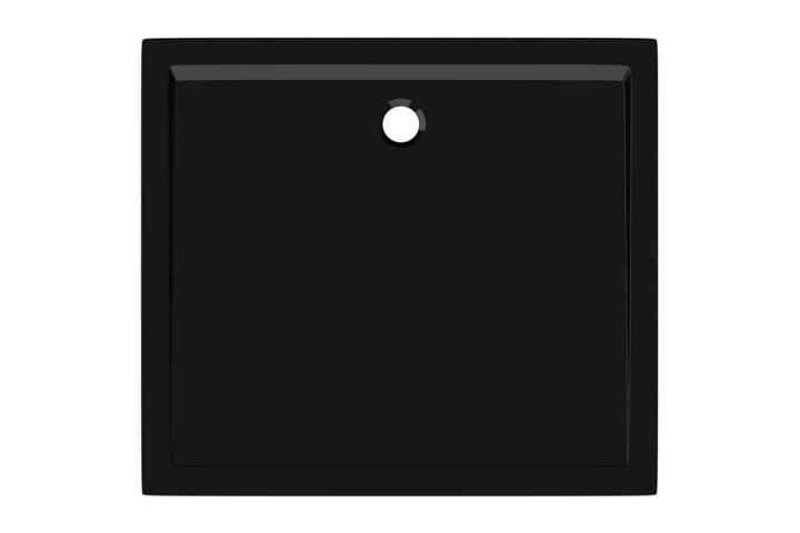 Suihkualusta suorakaide ABS musta 80x90 cm - Musta - Talo & remontointi - Keittiö & kylpyhuone - Kylpyhuone - Kylpyhuonetarvikkeet - Muuta