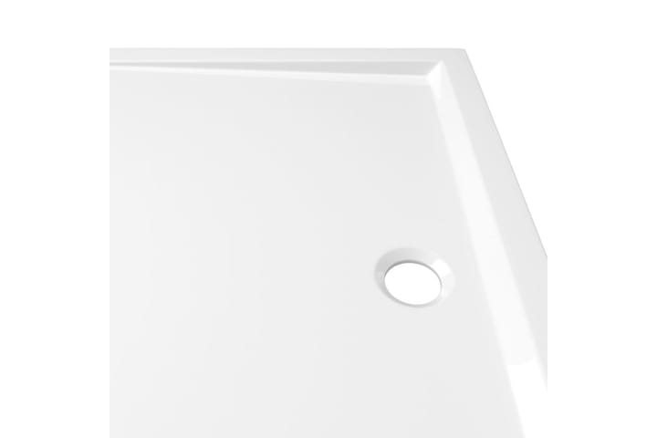 Suihkualusta suorakaide ABS valkoinen 70x100 cm - Valkoinen - Talo & remontointi - Keittiö & kylpyhuone - Kylpyhuone - Kylpyhuonetarvikkeet - Muuta