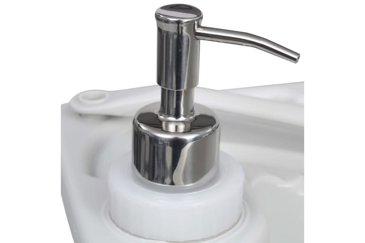 Kannettava käsienpesuallas retkeilyyn harmaa 20 l - Talo & remontointi - Keittiö & kylpyhuone - Kylpyhuone - Pesualtaat - Pesuallas