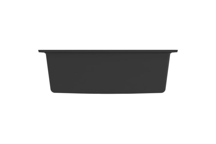 Keittiön tiskiallas ylivuotoreiällä musta graniitti - Talo & remontointi - Keittiö & kylpyhuone - Kylpyhuone - Pesualtaat - Pesuallas