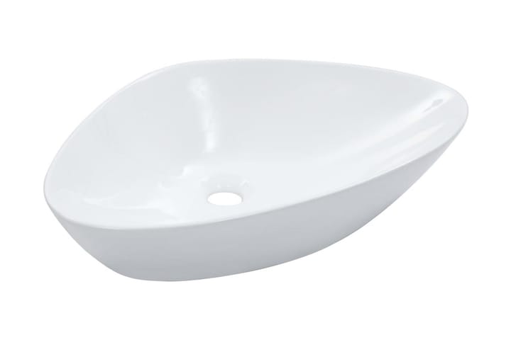 Pesuallas 58,5x39x14 cm keraaminen valkoinen - Valkoinen - Talo & remontointi - Keittiö & kylpyhuone - Kylpyhuone - Pesualtaat - Pesuallas