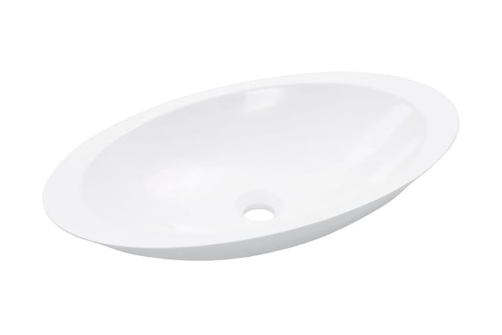 Pesuallas 59,3x35,1x10,7 cm mineraali-/marmorivalu valkoinen - Valkoinen - Talo & remontointi - Keittiö & kylpyhuone - Kylpyhuone - Pesualtaat - Pesuallas