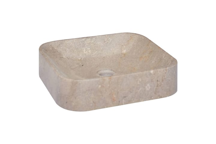 Pesuallas harmaa 40x40x10 cm marmori - Harmaa - Talo & remontointi - Keittiö & kylpyhuone - Kylpyhuone - Pesualtaat - Pesuallas