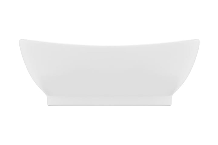 Ylellinen pesuallas ovaali matta valkoinen 58,5x39 cm - Talo & remontointi - Keittiö & kylpyhuone - Kylpyhuone - Pesualtaat - Pesuallas