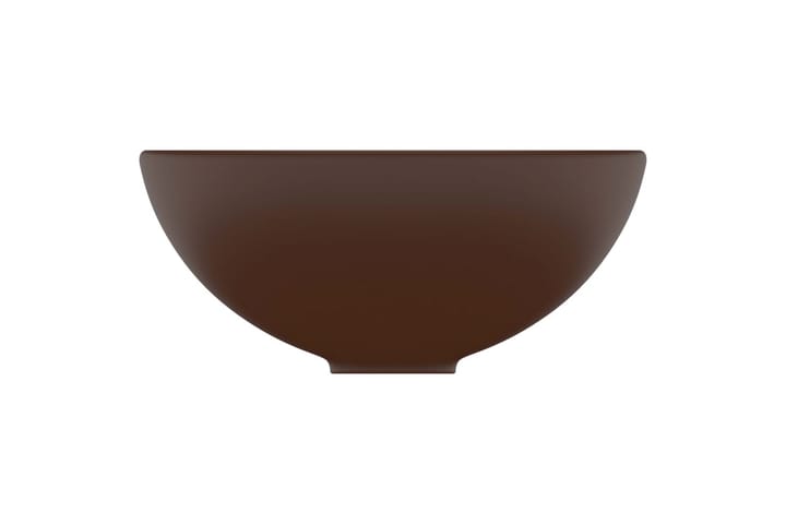 Ylellinen pesuallas pyöreä matta tummanruskea 32,5x14cm - Talo & remontointi - Keittiö & kylpyhuone - Kylpyhuone - Pesualtaat - Pesuallas