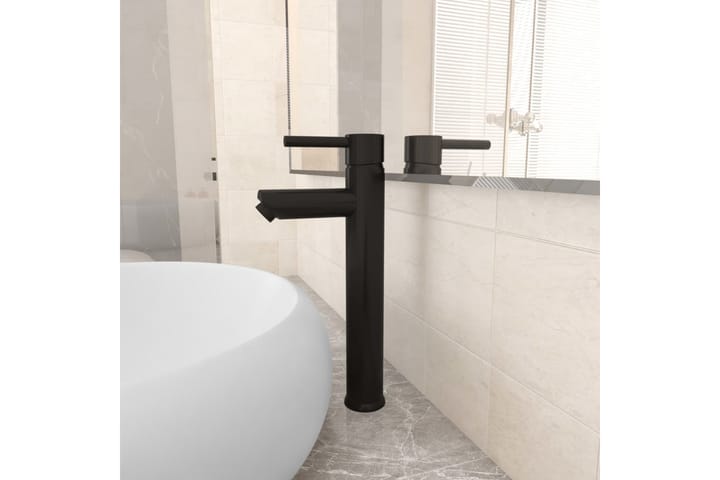 Kylpyhuoneen hana musta 12x30 cm - Talo & remontointi - Keittiö & kylpyhuone - Kylpyhuone - Sekoittajat & hanat - Ammesekoittajat