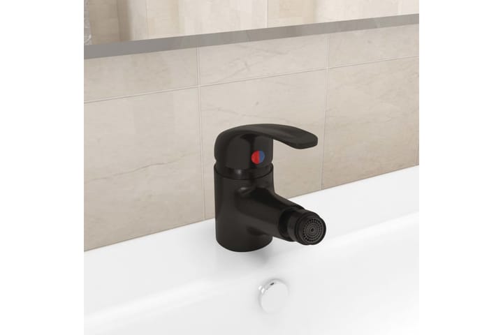Kylpyhuoneen bideehana musta 13x12 cm - Talo & remontointi - Keittiö & kylpyhuone - Kylpyhuone - Pesualtaat - Pesuallas