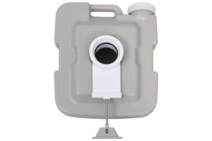 Kannettava retkeily-WC harmaa 10 + 10 l - Talo & remontointi - Keittiö & kylpyhuone - Kylpyhuone - WC-istuimet - WC-istuin kaksoishuuhtelu