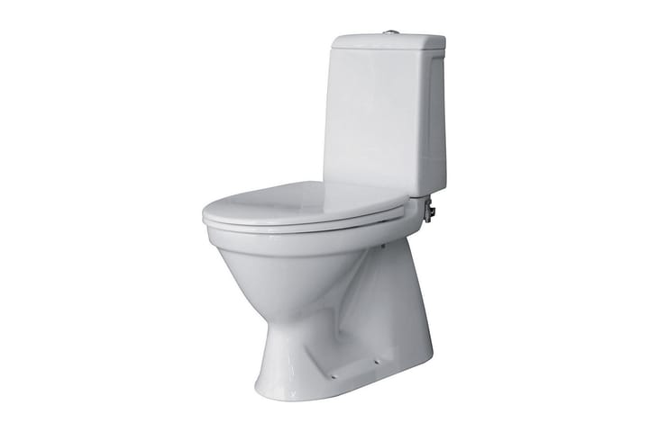 WC-istuin Bathlife Puts Lattiamalli - Valkoinen - Talo & remontointi - Keittiö & kylpyhuone - Kylpyhuone - WC-istuimet - WC-istuin lattiamalli