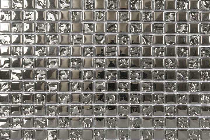 Kristallimosaiikki Silver 30X30 - Talo & remontointi - Keittiö & kylpyhuone - Seinälaatat & Lattialaatat - Mosaiikki - Kristallimosaiikki
