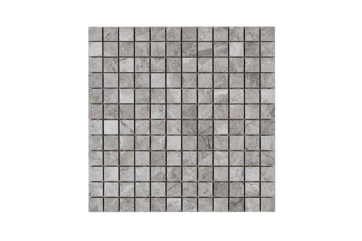 Mosaiikki Cloud Grey 2,4X2,4 - Talo & remontointi - Keittiö & kylpyhuone - Seinälaatat & Lattialaatat - Mosaiikki - Marmorikuvioitu mosaiikki