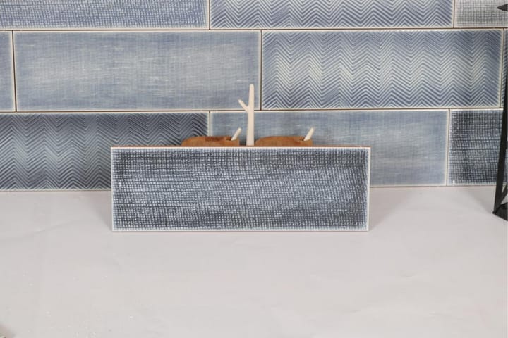 Seinälaatta Azul 10X30 - Talo & remontointi - Keittiö & kylpyhuone - Seinälaatat & Lattialaatat - Seinälaatat - Kylpyhuoneen seinälaatat