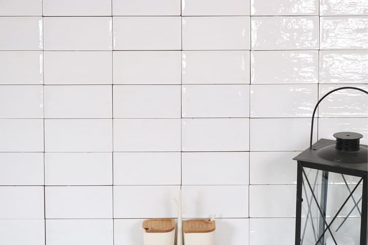 Seinälaatta Rustico Blanco 7,5X15 - Valkoinen - Talo & remontointi - Keittiö & kylpyhuone - Seinälaatat & Lattialaatat - Seinälaatat - Yksiväriset seinälaatat