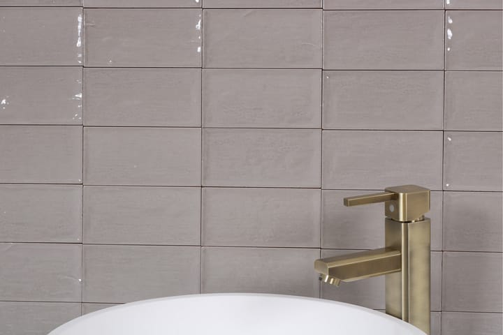 Seinälaatta Rustico Dark Grey 7,5X15 - Talo & remontointi - Keittiö & kylpyhuone - Seinälaatat & Lattialaatat - Seinälaatat - Yksiväriset seinälaatat