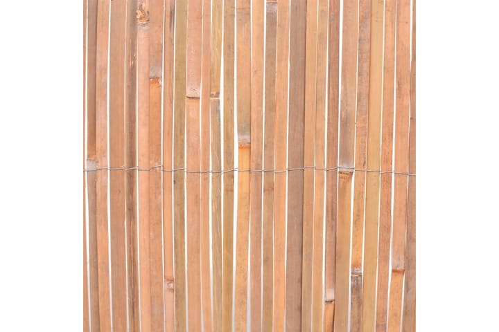Bambuaita 100x400 cm - Ruskea - Talo & remontointi - Näkösuojat & aitaukset - Aita - Puuaita