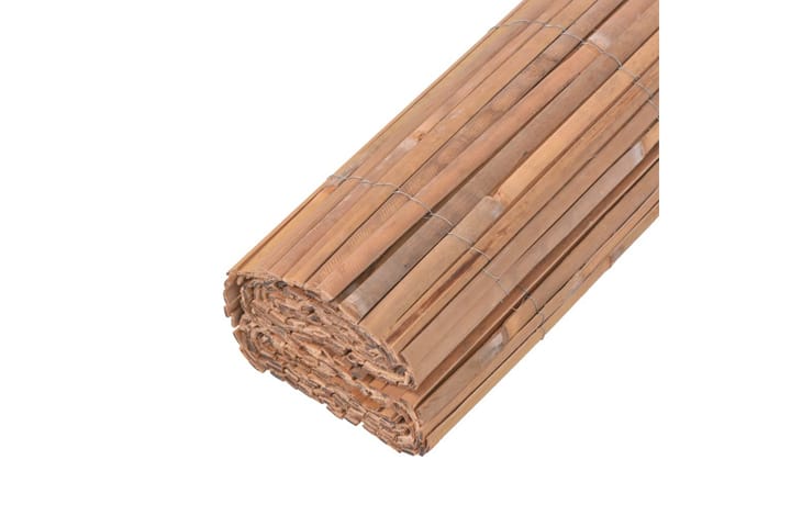 Bambuaita 100x400 cm - Ruskea - Talo & remontointi - Näkösuojat & aitaukset - Aita - Puuaita