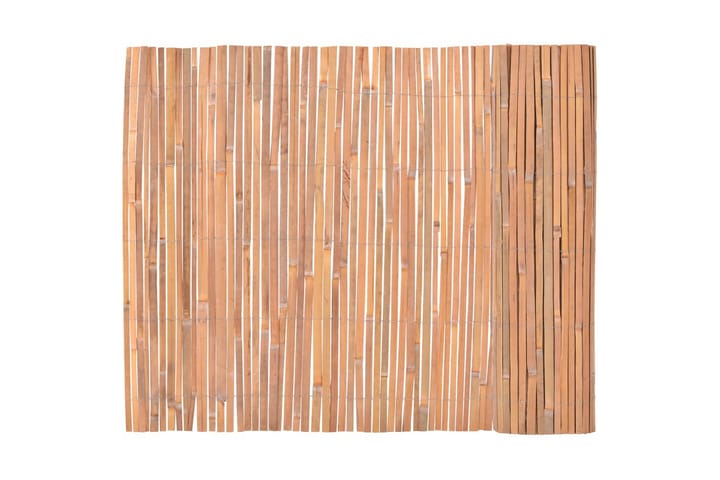 Bambuaita 100x600 cm - Ruskea - Talo & remontointi - Näkösuojat & aitaukset - Aita - Puuaita