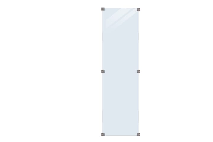 PLUS Aita kirkkaalla lasilla 55,4 x 176 cm - Talo & remontointi - Näkösuojat & aitaukset - Kaide - Lasikaide