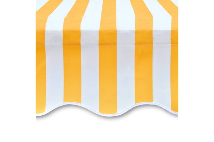 Markiisi-/aurinkovarjo auringonkukan keltainen/valkoinen 4x3 - Keltainen - Talo & remontointi - Rakentaminen - Ikkunat - Ikkunatarvikkeet