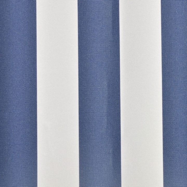 Markiisikangas 6x3 m sininen & valkoinen (ei sisällä runkoa) - Sininen - Puutarhakalusteet - Aurinkosuoja - Markiisi