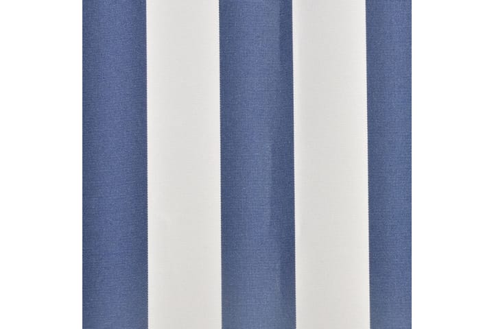 Markiisikangas sininen ja valkoinen 500x300 cm - Sininen - Talo & remontointi - Rakentaminen - Ikkunat - Ikkunatarvikkeet