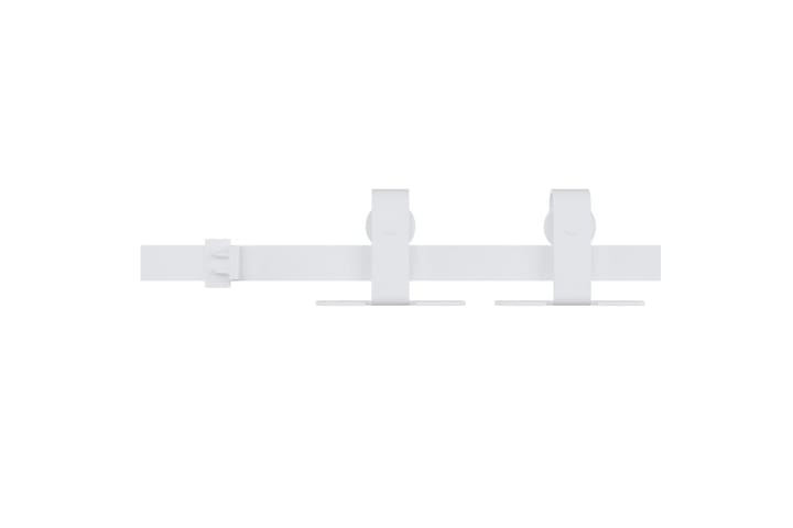 Liukuoven asennussarja mini hiiliteräs valkoinen 122 cm - Valkoinen - Talo & remontointi - Rakentaminen - Ovet - Sisäovi