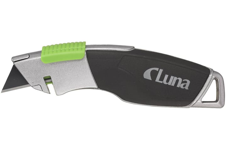 Yleisveitsi Luna Tools LUK-60S Push Lock 16,5 cm Alumiini - Luna Tools - Talo & remontointi - Työkalut & koneet - Käsityökalut - Työkaluveitsi