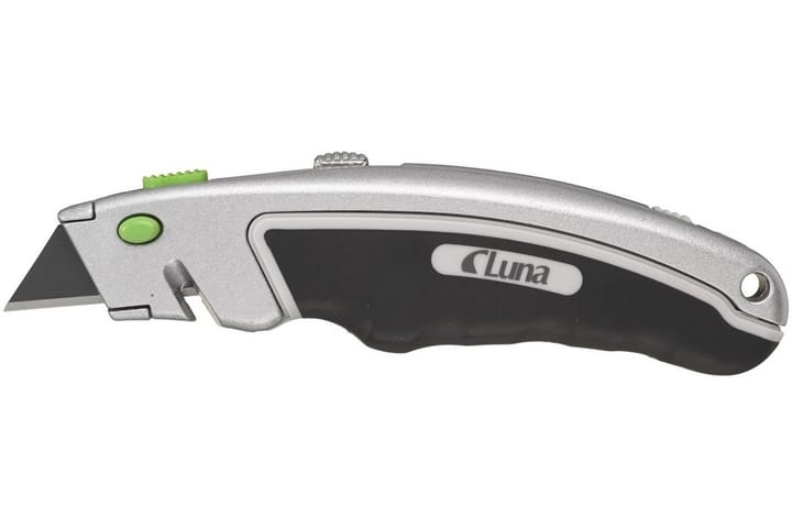 Yleisveitsi Luna Tools LUK-90 Push Lock 17 cm Alumiini - Luna Tools - Talo & remontointi - Työkalut & koneet - Käsityökalut - Työkaluveitsi
