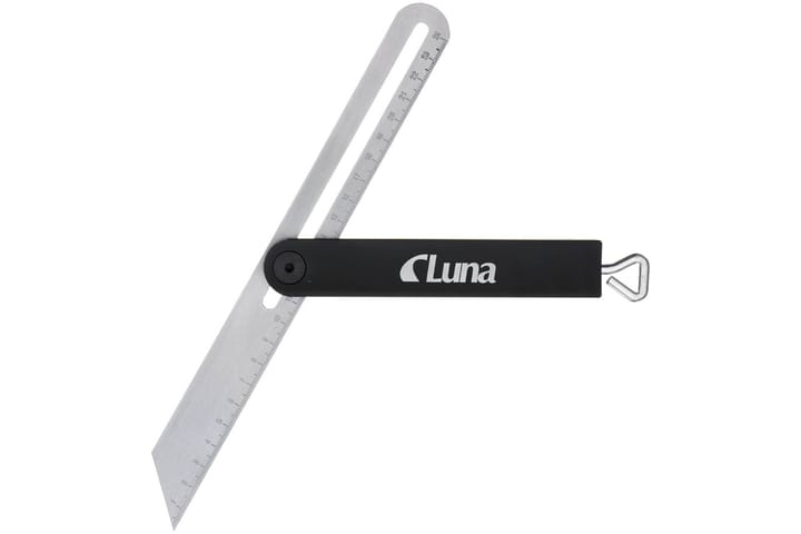 Viistomitta Luna Tools 25 cm Alumiinia - Talo & remontointi - Työkalut & koneet - Mittaustyökalut & merkkaus - Kulmatyökalu