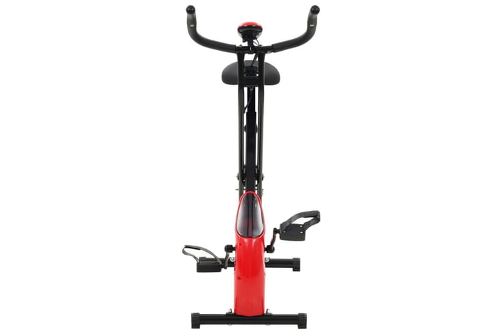 Magneettinen Xbike Kuntopyörä sykemittarilla & punainen - Monivärinen - Urheilu & vapaa-aika - Kotikuntosali - Kuntoilulaitteet - Kuntopyörä & spinningpyörä