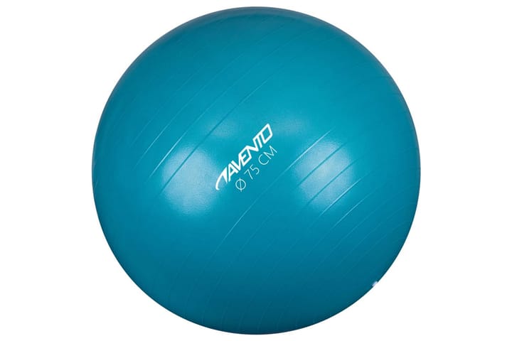 Avento Fitness/jumppapallo halkaisija 75 cm sininen - Sininen - Puutarhakalusteet - Tarvikkeet ulos - Ulkokalusteiden huolto