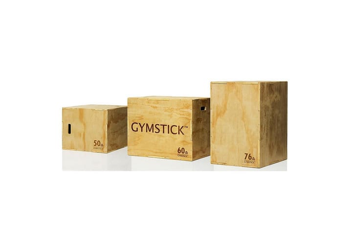 Laatikko Gymstick Wooden Plyobox 3-pak - Urheilu & vapaa-aika - Kotikuntosali - Kuntoilutarvikkeet