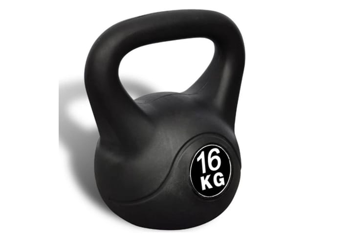 Kahvakuula 16 kg - Musta - Urheilu & vapaa-aika - Kotikuntosali - Painot & tangot - Kahvakuula