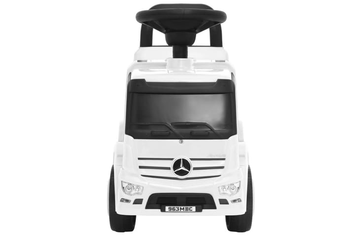 Potkuauto Mercedes-Benz kuorma-auto valkoinen - Valkoinen - Urheilu & vapaa-aika - Leikki & liikunta - Leikkiajoneuvot & harrastusajoneuvot - Polkuauto