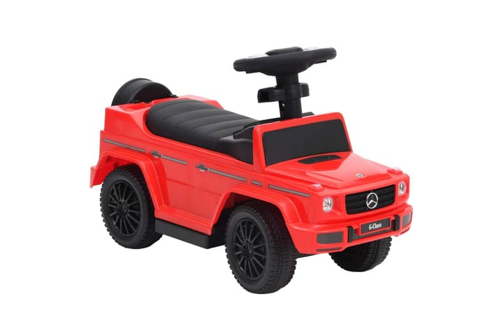 Työnnettävä potkuauto Mercedes-Benz G63 punainen - Punainen - Urheilu & vapaa-aika - Leikki & liikunta - Leikkiajoneuvot & harrastusajoneuvot - Polkuauto