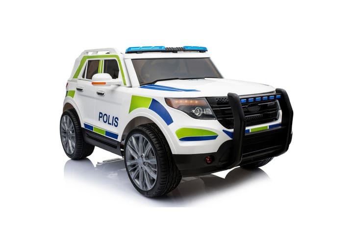 Poliisiauto - Sähköauto lapsille 12V 7Ah 2x35W - Urheilu & vapaa-aika - Leikki & liikunta - Leikkiajoneuvot & harrastusajoneuvot - Sähköauto lapsille
