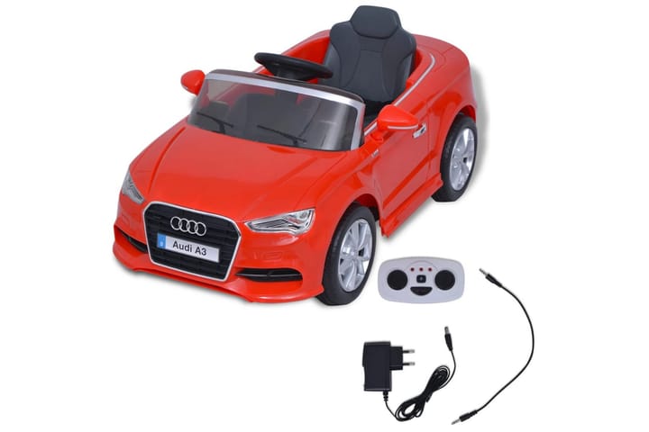Sähköleluauto Kauko-ohjauksella Audi A3 Punainen - Punainen - Urheilu & vapaa-aika - Leikki & liikunta - Leikkiajoneuvot & harrastusajoneuvot - Sähköauto lapsille