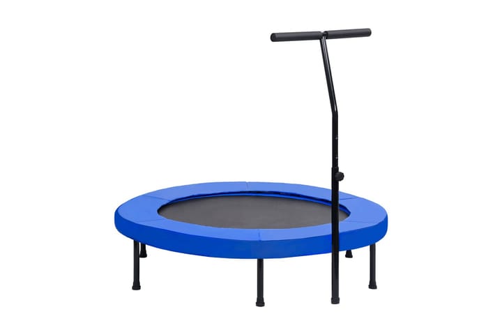Fitness trampoliini kahvalla ja turvatyynyllä 122 cm - Urheilu & vapaa-aika - Leikki & liikunta - Leikkipaikka & ulkoleikit - Trampoliini