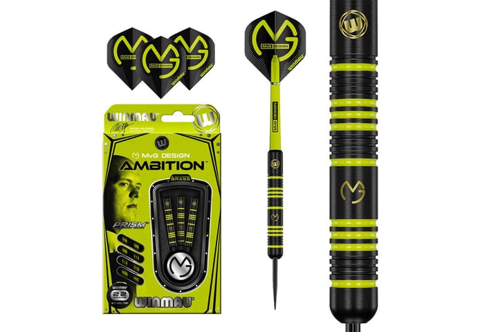 Winmau MVG Ambition-22 gr Darts-tikat - Winmau - Urheilu & vapaa-aika - Leikki & liikunta - Ulkopelit - Darts-taulu & darts-tikat