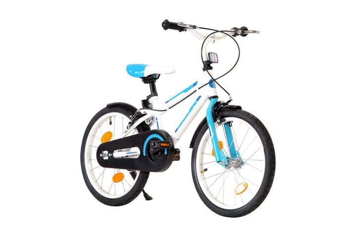 Lasten pyörä 18" sininen ja valkoinen - Sininen - Urheilu & vapaa-aika - Ulkoilu - Polkupyörät - Lasten pyörä & junioripyörä