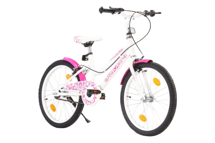 Lasten pyörä 20" pinkki ja valkoinen - Urheilu & vapaa-aika - Ulkoilu - Polkupyörät
