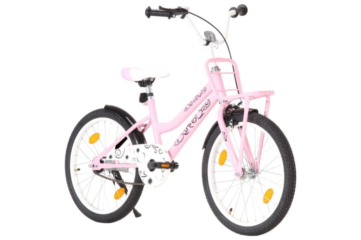 Lasten pyörä etutarakalla 20" pinkki ja musta - Urheilu & vapaa-aika - Ulkoilu - Polkupyörät