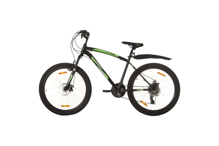 Maastopyörä 21 vaihdetta 26" renkaat 42 cm runko musta - Musta - Urheilu & vapaa-aika - Ulkoilu - Polkupyörät