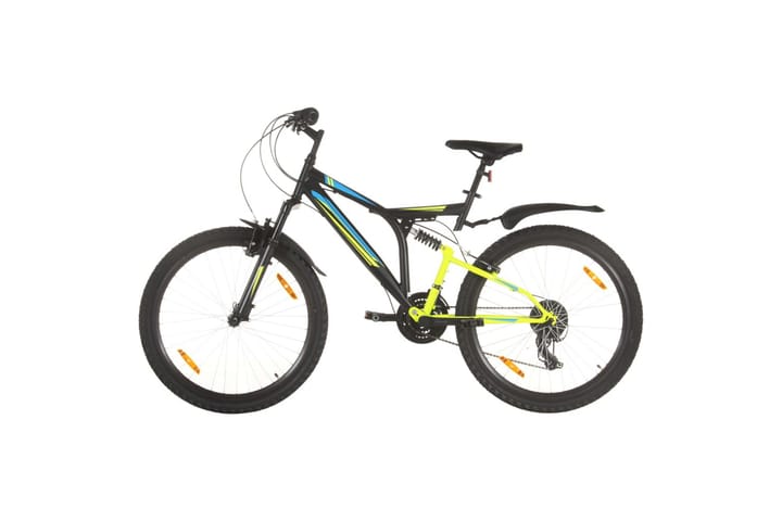 Maastopyörä 21 vaihdetta 26" renkaat 49 cm runko musta - Urheilu & vapaa-aika - Ulkoilu - Polkupyörät