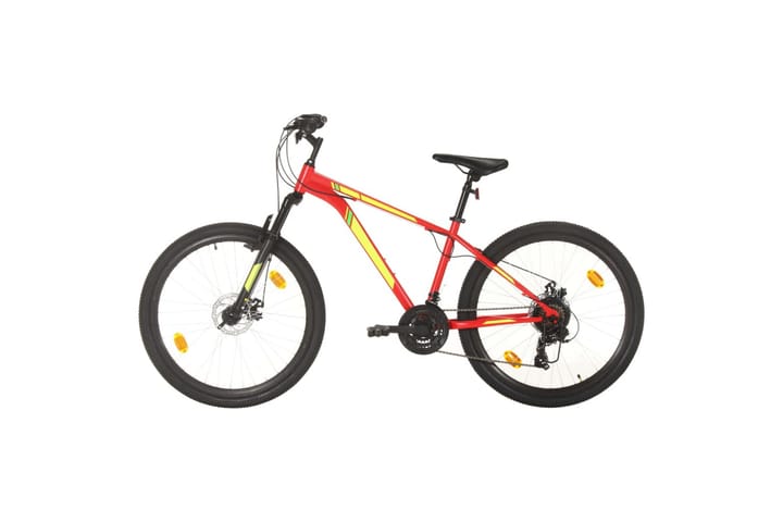 Maastopyörä 21 vaihdetta 27,5" renkaat 38 cm runko punainen - Urheilu & vapaa-aika - Ulkoilu - Polkupyörät - Maastopyörä
