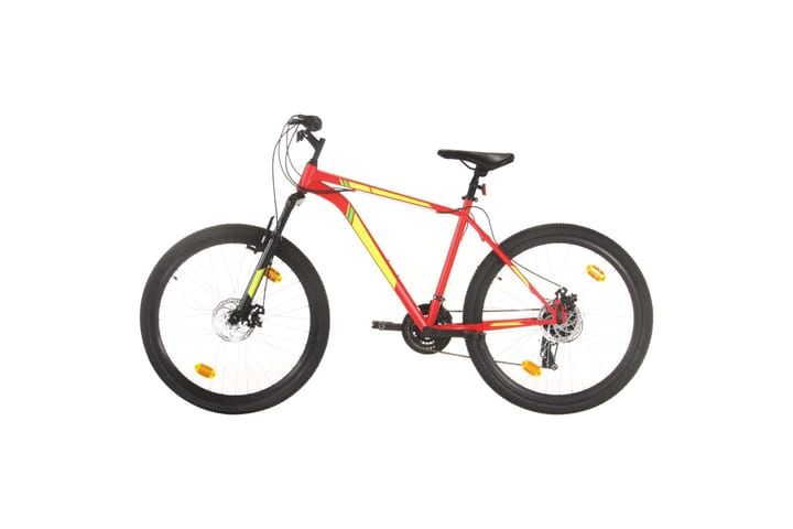 Maastopyörä 21 vaihdetta 27,5" renkaat 42 cm runko punainen - Urheilu & vapaa-aika - Ulkoilu - Polkupyörät - Maastopyörä