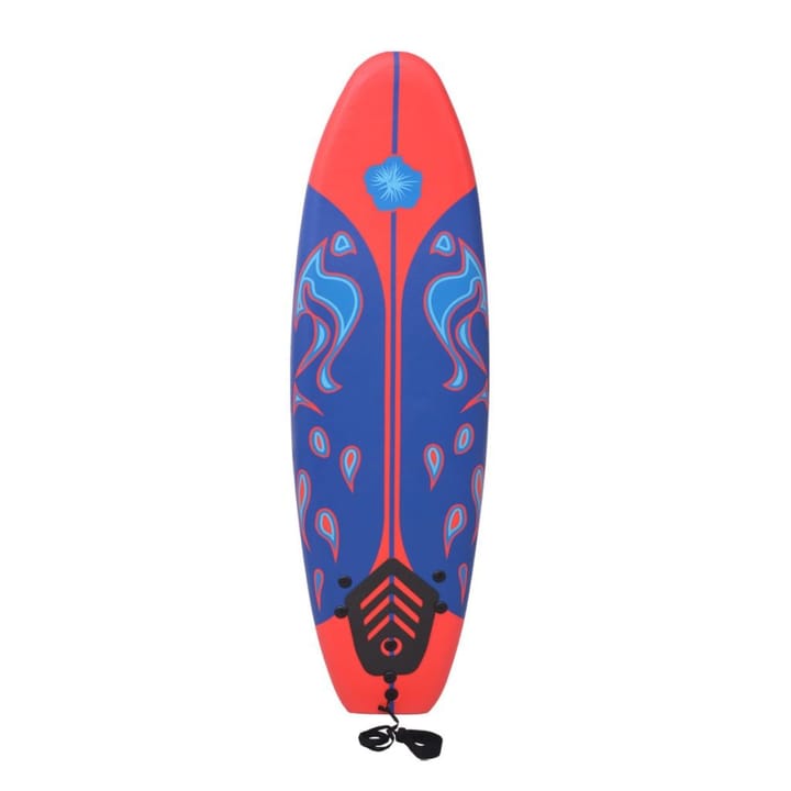 Surffilauta Sininen ja punainen 170 cm - Monivärinen - Urheilu & vapaa-aika - Ulkoilu - Vesileikit & vesiurheilu