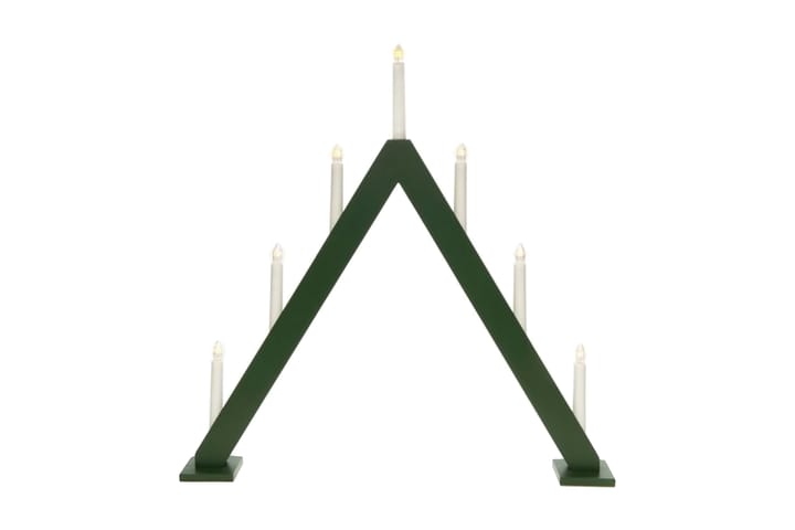 Kynttelikkö 7 kynttilää Puu Vihreä - Konstsmide - Valaistus - Jouluvalaistus - Jouluvalot