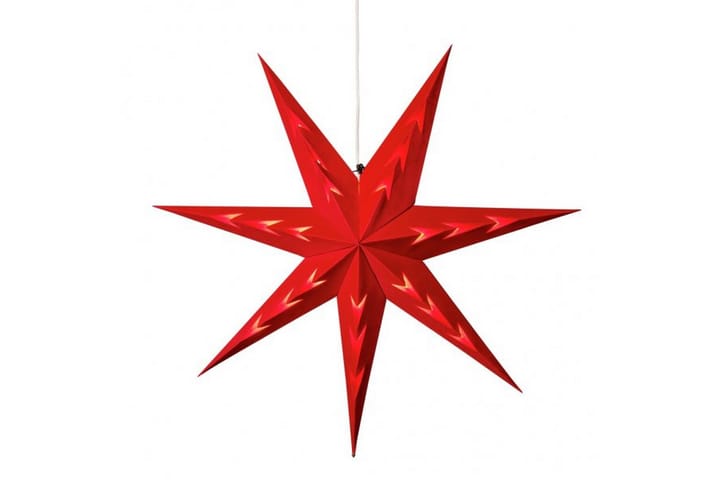 Paperitähti Sametti 78 cm Punainen - Konstsmide - Valaistus - Jouluvalaistus - Joulutähti